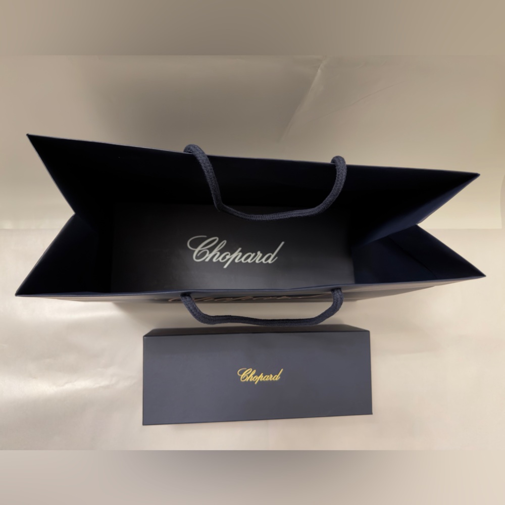 Chopard Watch Box plus Chopard paper shopping bag… - image 6